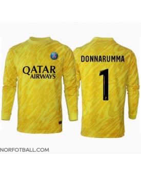 Billige Fotballdrakt Paris Saint-Germain Gianluigi Donnarumma #1 Keeper Replika Tredjedrakt 2024-25 Langermet